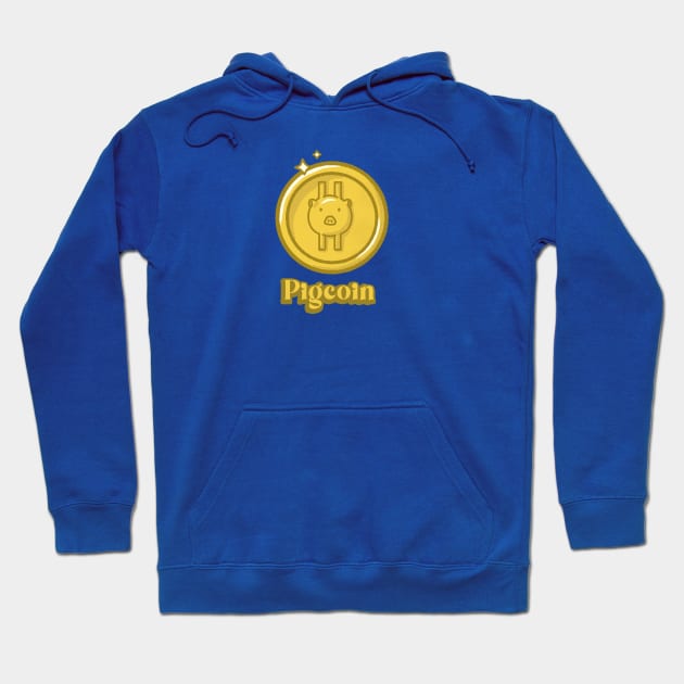 Pigcoin Hoodie by Folkasem Studio